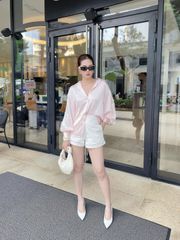 Áo Sơmi Nữ JOVIE Chất Lụa Tay Dài Basic Thanh Lịch GOÛT DE JUN