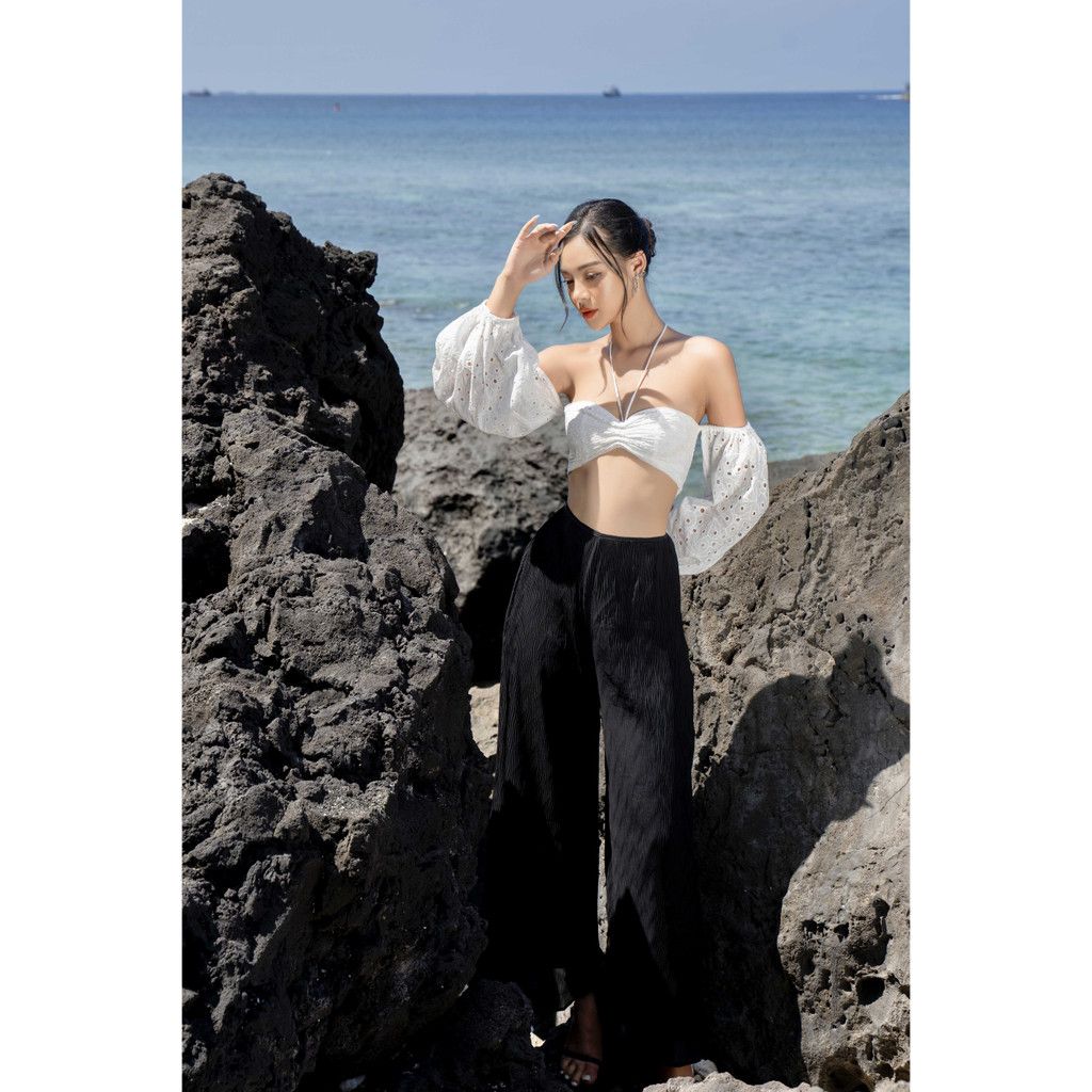 Quần Dài Ống Rộng Dập Ly - Linda Pants - GOÛT DE JUN