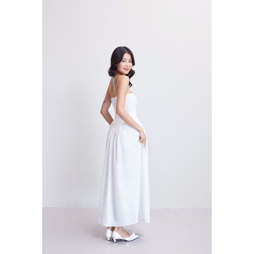 Đầm Nữ Đi Tiệc Thiết Kế Cúp Ngực Form Xoè Nhè Nhàng  - SLYN DRESS - GOÛT DE JUN