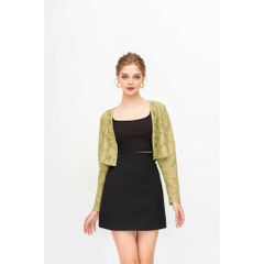 GOÛT DE JUN - Áo khoác cardigan dáng croptop nữ - Juna Cardigan