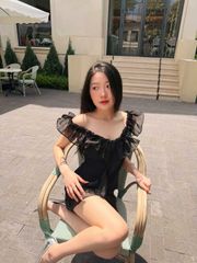 Áo Nữ NIELA Phối Bèo Nữ Tính Ôm Body Dễ Thương GOUT DE JUN