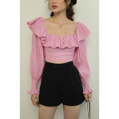 Quần shorts đen cơ bản Solly Shorts - GOÛT DE JUN