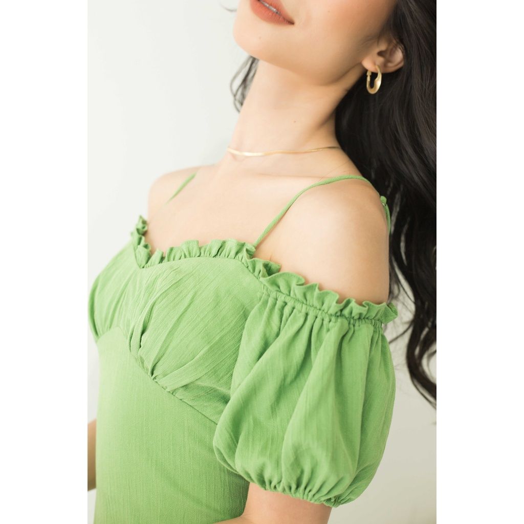 GOÛT DE JUN - Đầm xanh dáng dài - Salinda Dress