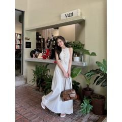 Đầm Nữ Thiết Kế Thắt Dây Form Dài Tôn Dáng- EMRI DRESS - GOÛT DE JUN