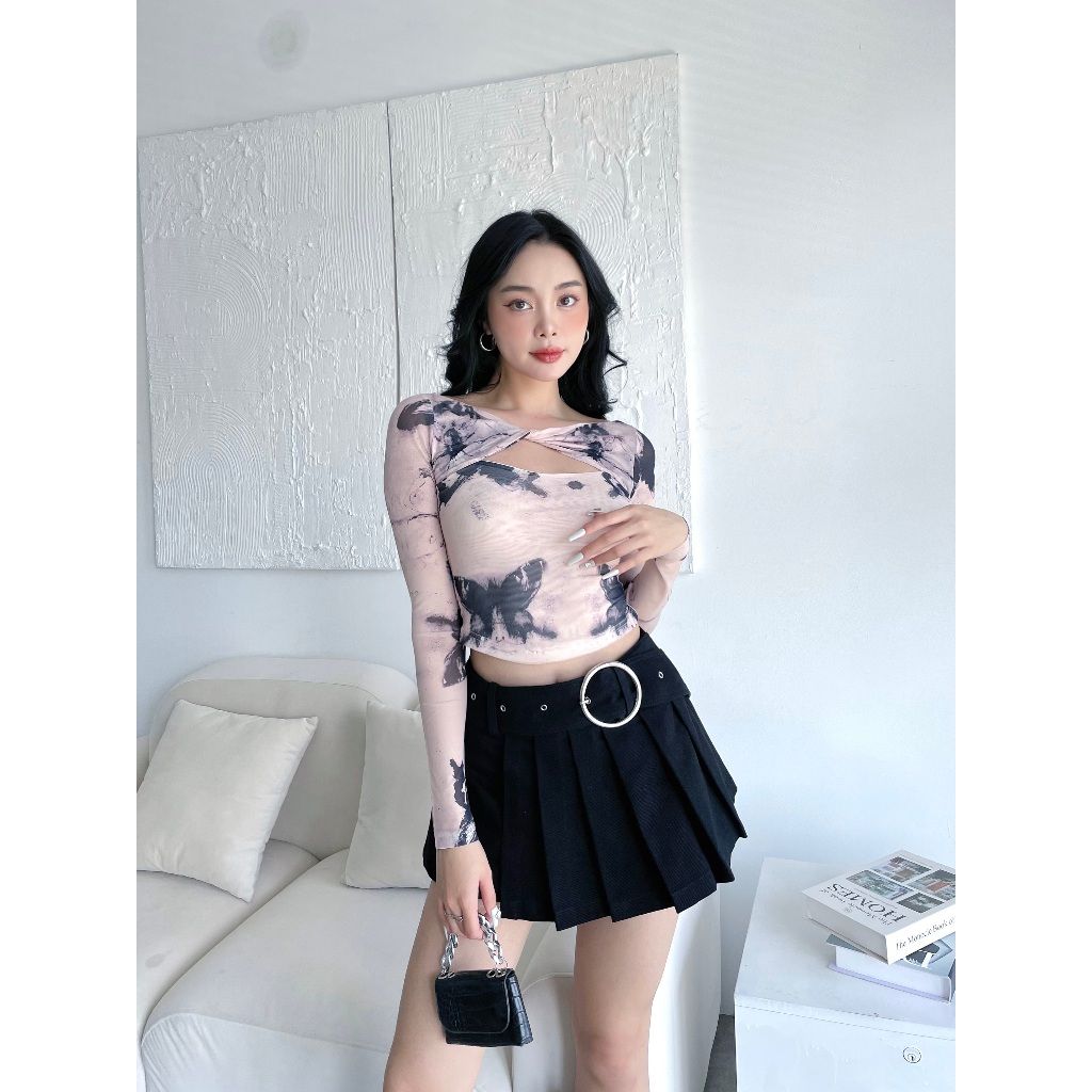 Chân Váy Nữ Form Trễ Ngắn Phong Cách Y2K  - ZAMI SKIRT - GOÛT DE JUN