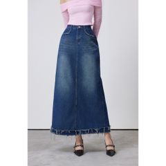Chân Váy Jeans Dáng Dài Form A - ZURIN SKIRT - GOÛT DE JUN