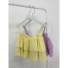 GOÛT DE JUN - Áo hai dây babydoll - Rachel Top
