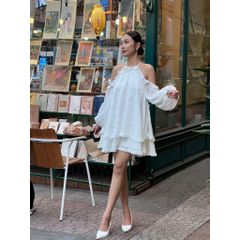 Đầm Nữ Babydoll Cổ Yếm Phối Tầng Form Ngắn - DOYON DRESS - GOÛT DE JUN