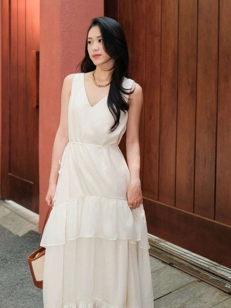 Đầm Nữ JOSUE DRESS Form Xòe Tầng Tiểu Thư GOÛT DE JUN