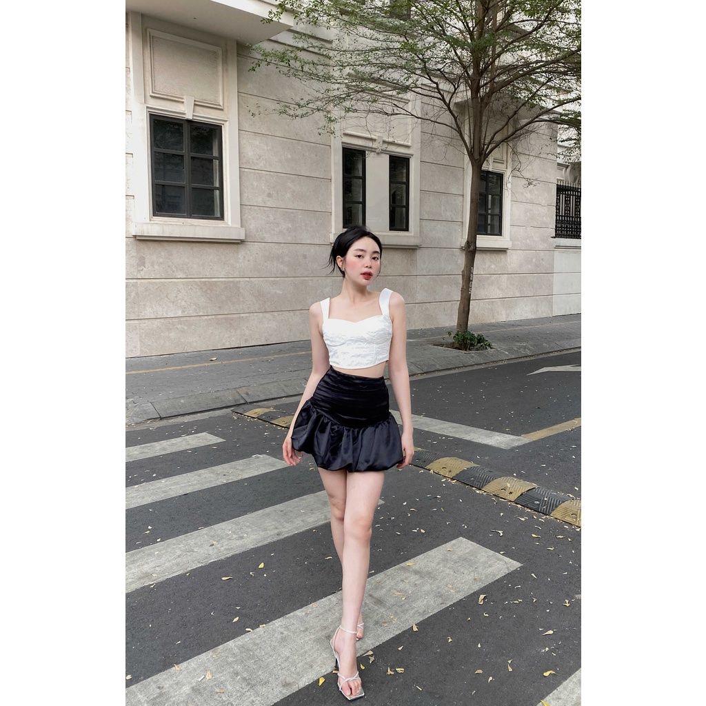 Áo Croptop Corset Ôm Body Sexy - HOSI TOP - GOÛT DE JUN
