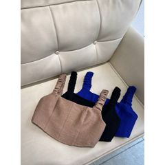 GOÛT DE JUN - Áo croptop dây nhún - Nado Top