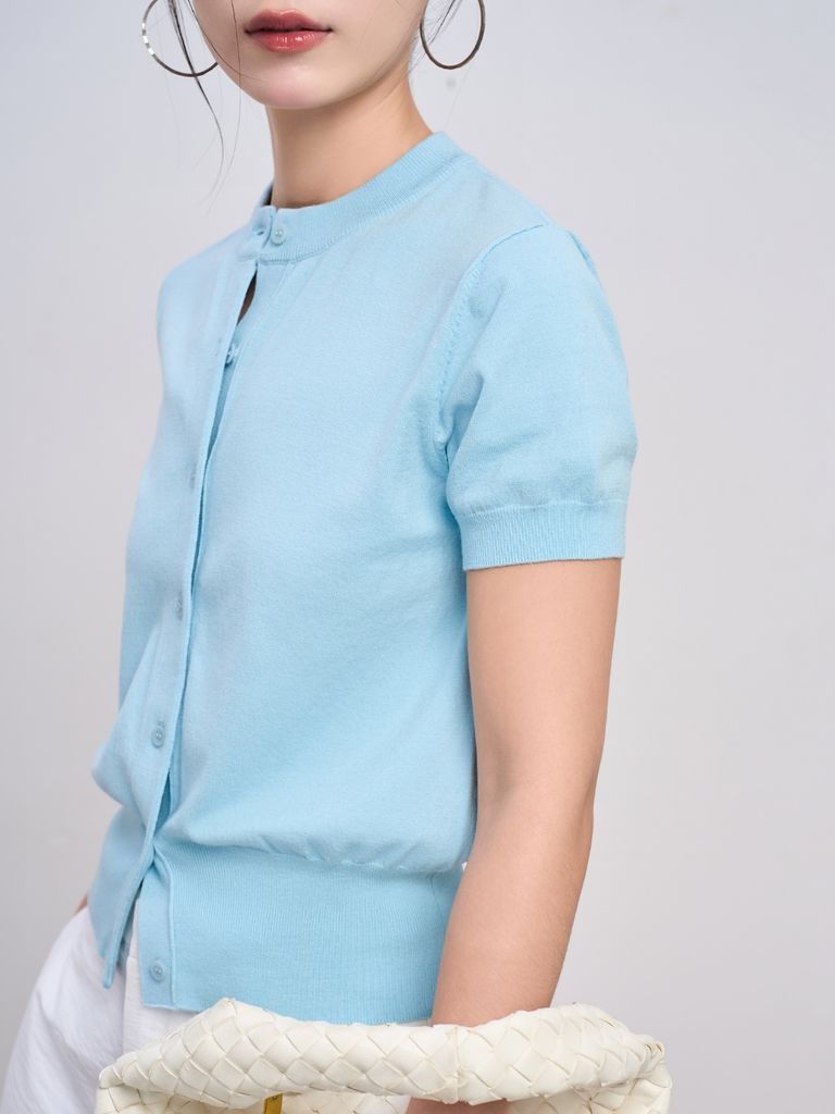 Áo Nữ WESIFF Dệt Kim Basic Thanh Lịch Nữ Tính GOÛT DE JUN