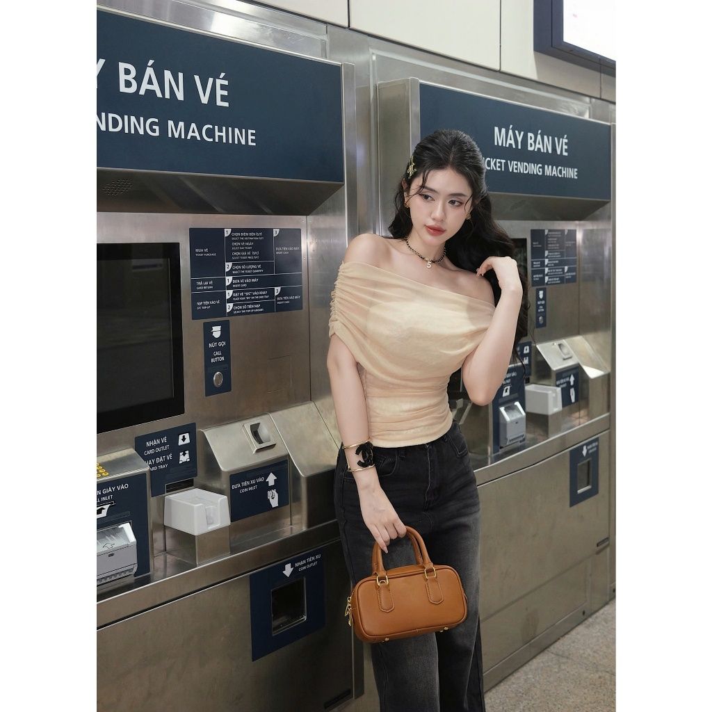 Quần Jeans Nữ Basic Ống Rộng Dễ Phối Đồ - FARAH PANTS - GOÛT DE JUN