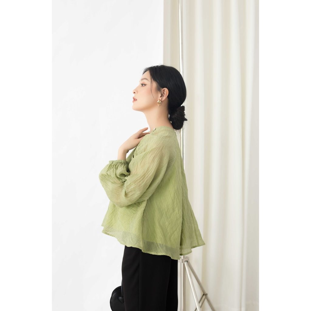 GOÛT DE JUN - Áo kiểu tay phồng raglan  - Kalie Top