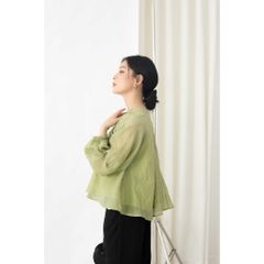 GOÛT DE JUN - Áo kiểu tay phồng raglan  - Kalie Top