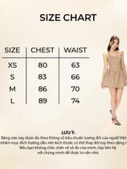 Đầm Nữ NOWSIL DRESS Cổ Yếm Form Maxi Xòe Đi Biển GOUT DE JUN