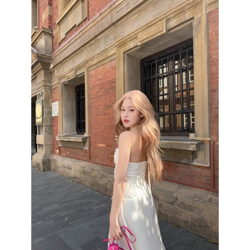 Đầm Nữ Thiết Kế Cổ Yếm Hở Lưng Sexy Dáng Dài - AYARI DRESS - GOÛT DE JUN