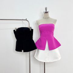 GOÛT DE JUN - Áo kiểu nữ cúp ngực - COLA TOP