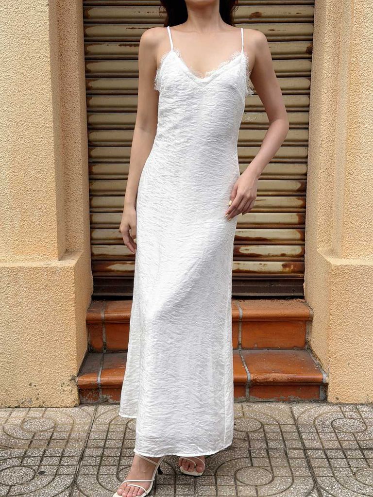 Đầm Nữ RAFOSS DRESS Form Dài Hở Lưng Quyến Rũ GOUT DE JUN