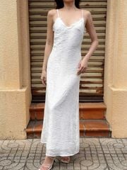 Đầm Nữ RAFOSS DRESS Form Dài Hở Lưng Quyến Rũ GOUT DE JUN