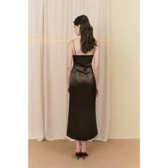 Đầm Nữ MIGASS DRESS 2 Dây Chất Lụa Phối Ren Sang Trọng GOUT DE JUN
