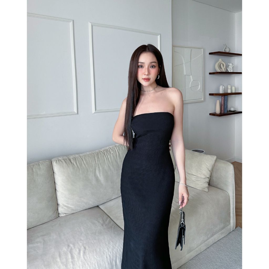 Đầm Body Cúp Ngực Basic Tôn Dáng Quyến Rũ - LEILAS DRESS - GOÛT DE JUN
