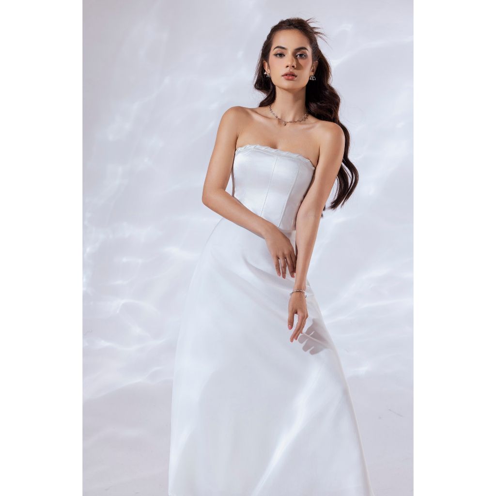 Chân Váy Lụa Nữ Dáng Dài - SWAN SKIRT - GOÛT DE JUN
