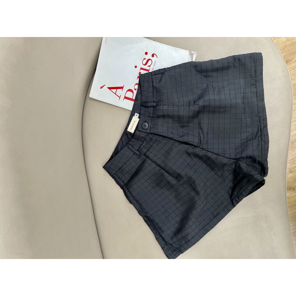 Quần shorts nữ thiết kế lưng cao cơ bản - Soda Shorts - GOÛT DE JUN