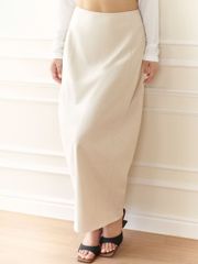 Gout De Jun Chân Váy Nữ Dáng Dài Cạp Cao Chât Linen KOFER Chân Váy Công Sở Thanh Lịch FGKA2607092