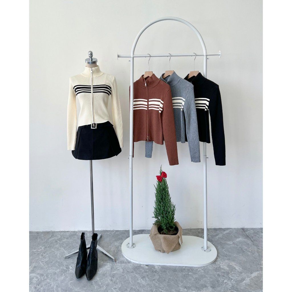 Áo Khoác Cardigan Dệt Kim Freesize Tay Dài - FAYE TOP -  GOÛT DE JUN