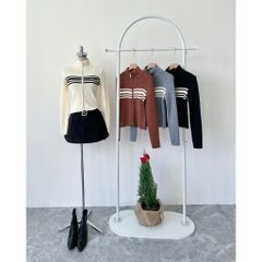 Áo Khoác Cardigan Dệt Kim Freesize Tay Dài - FAYE TOP -  GOÛT DE JUN