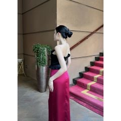 Áo Croptop Nữ Cúp Ngực Phối Bèo -ANNI TOP - GOÛT DE JUN