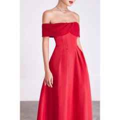 Đầm Nữ  Dự Tiệc Thiết Kế Trễ Vai Dáng Xòe Sang Trọng - RADIN DRESS - GOÛT DE JUN