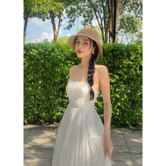Đầm Nữ 2 Dây Maxi Đi Biển Nhẹ Nhàng Nữ Tính - NICA DRESS - GOÛT DE JUN