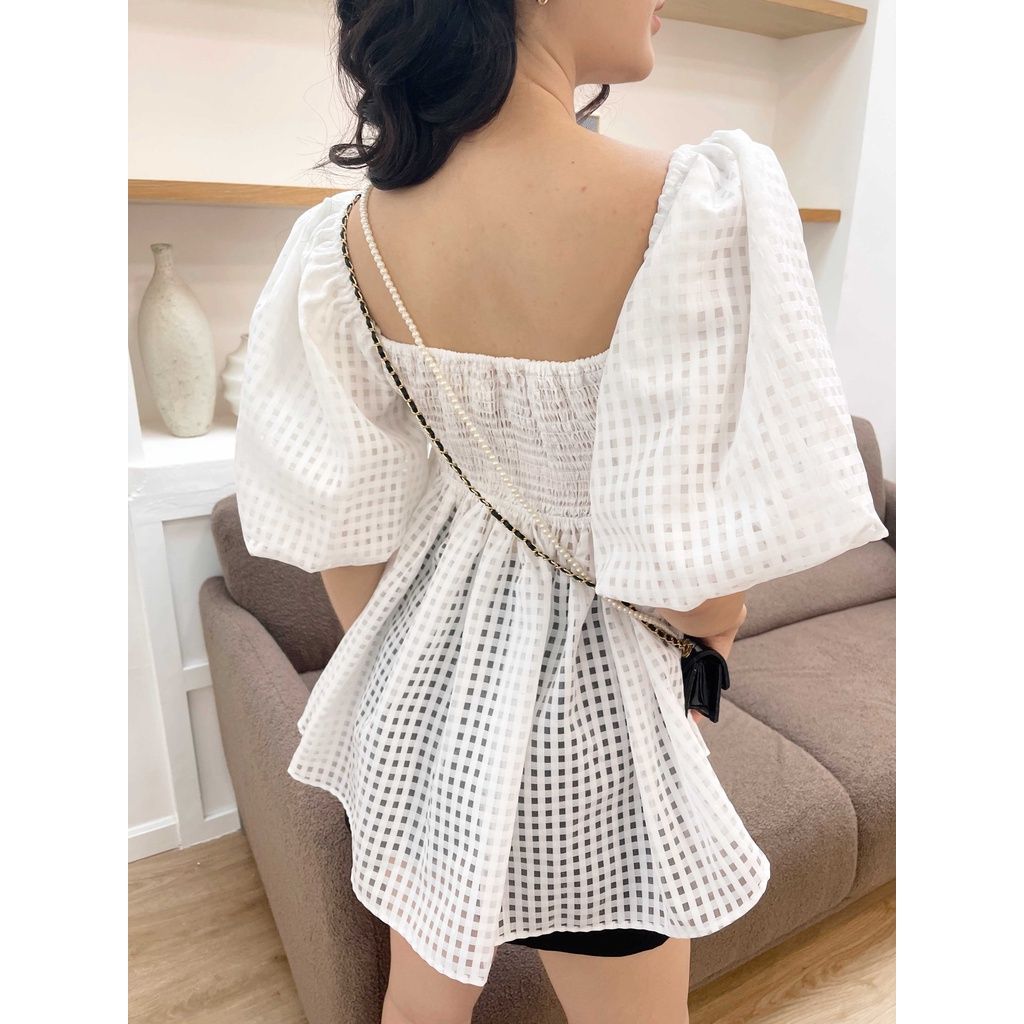 GOÛT DE JUN - Áo tay bồng babydoll - Fedila Top