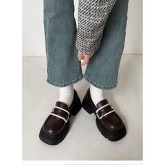 Giày Da Thời Trang Phong Cách Vintage cho Nữ (size lớn - nên lùi 1 size)- GOÛT DE JUN