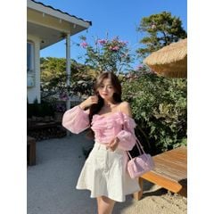 Chân Váy Nữ Kaki Ngắn Form Xòe Hot Trend  - CEENI SKIRT - GOÛT DE JUN