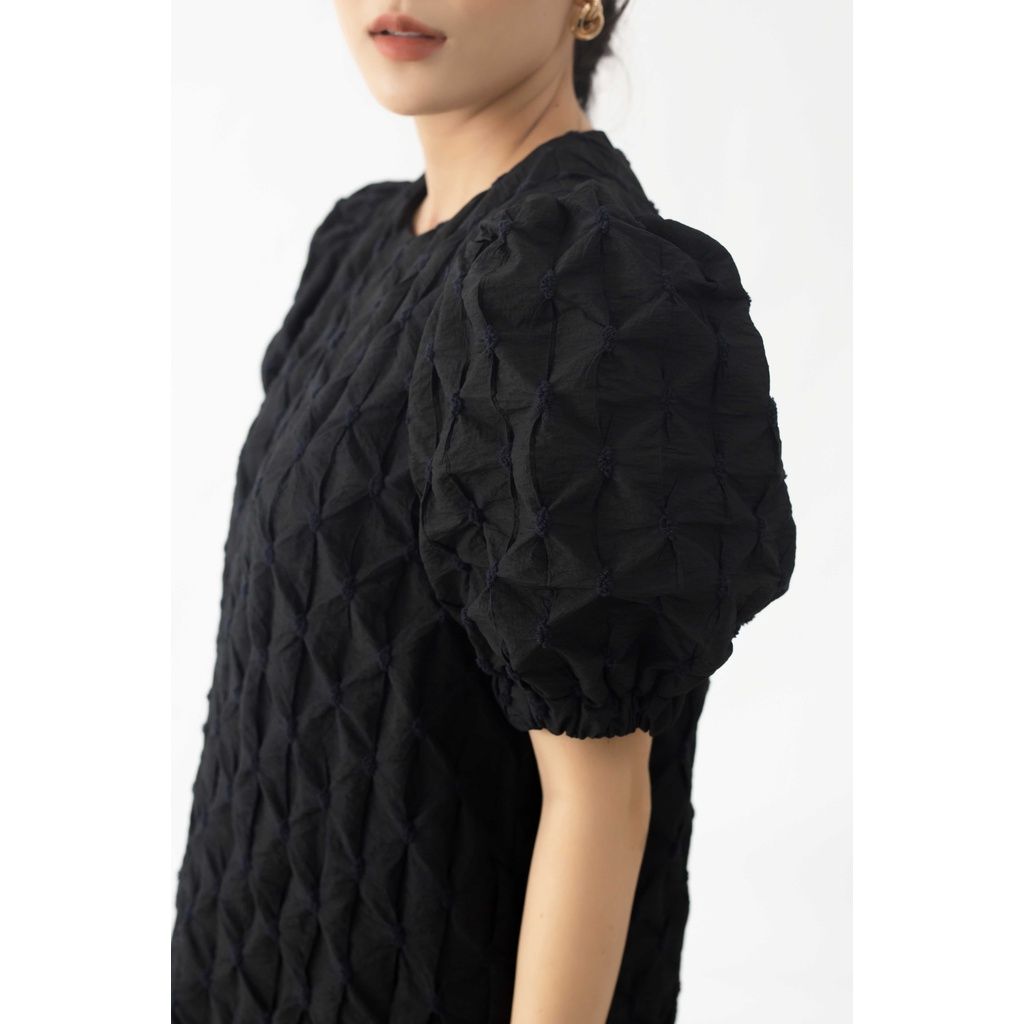 GOÛT DE JUN - Đầm nữ dáng suông thiết kế tay phồng - Fiona Dress