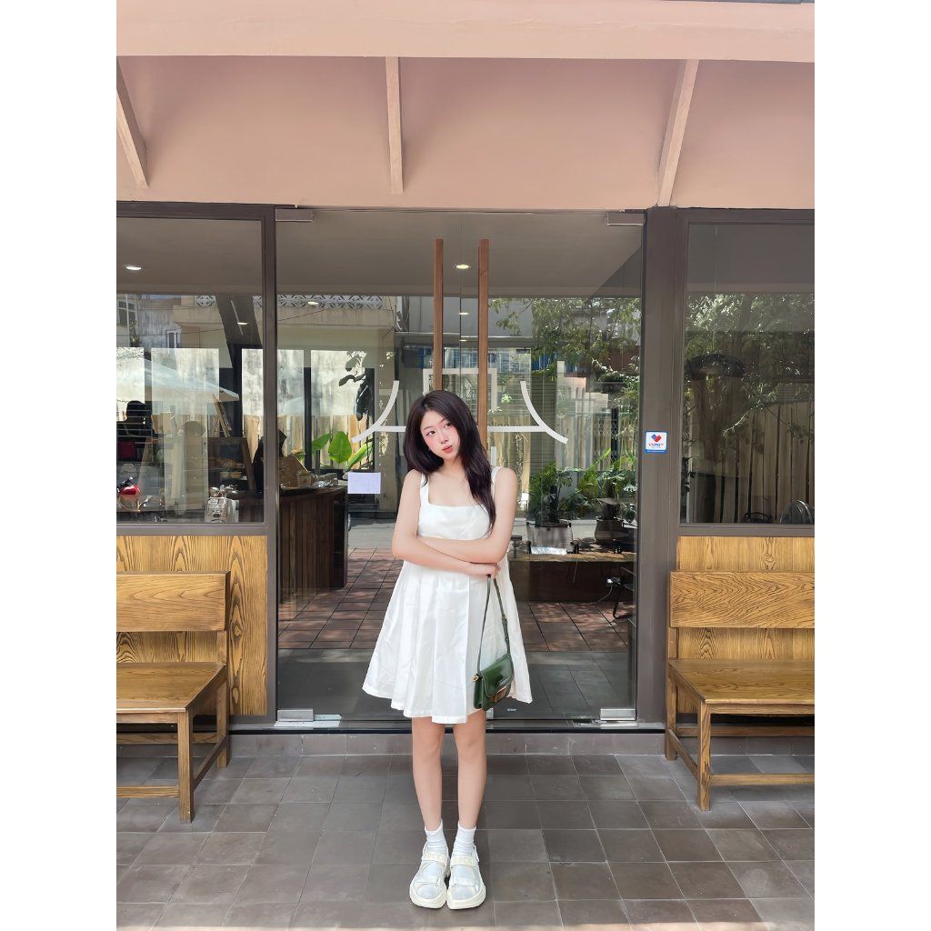 Đầm Nữ Thiết Kế Xếp Li Năng Động Form Xoè  - KESSA DRESS - GOÛT DE JUN