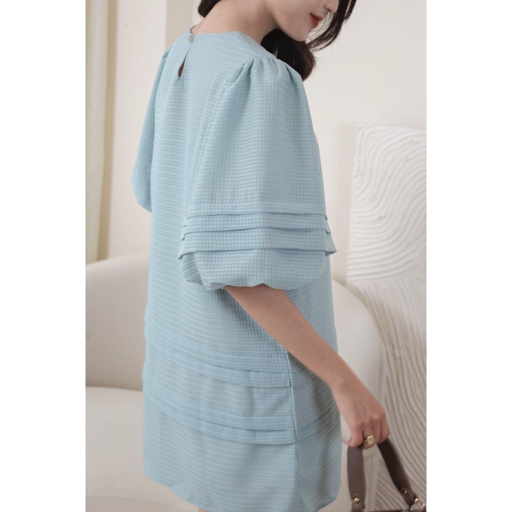 GOÛT DE JUN - Đầm nữ dáng suông tay phồng - Yuki Dress