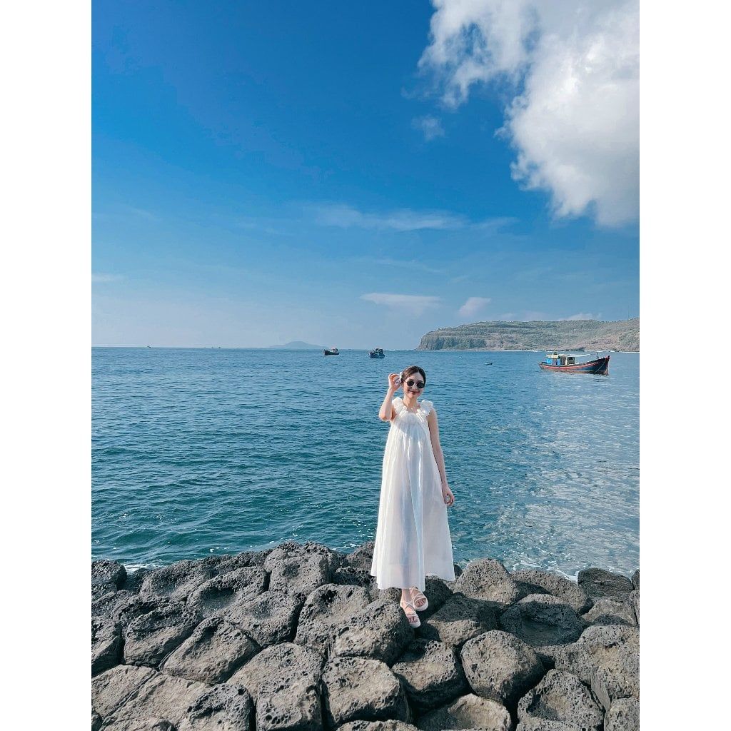Đầm Maxi Nữ Đi Biển Dáng Xòe - MISOUL DRESS - GOÛT DE JUN