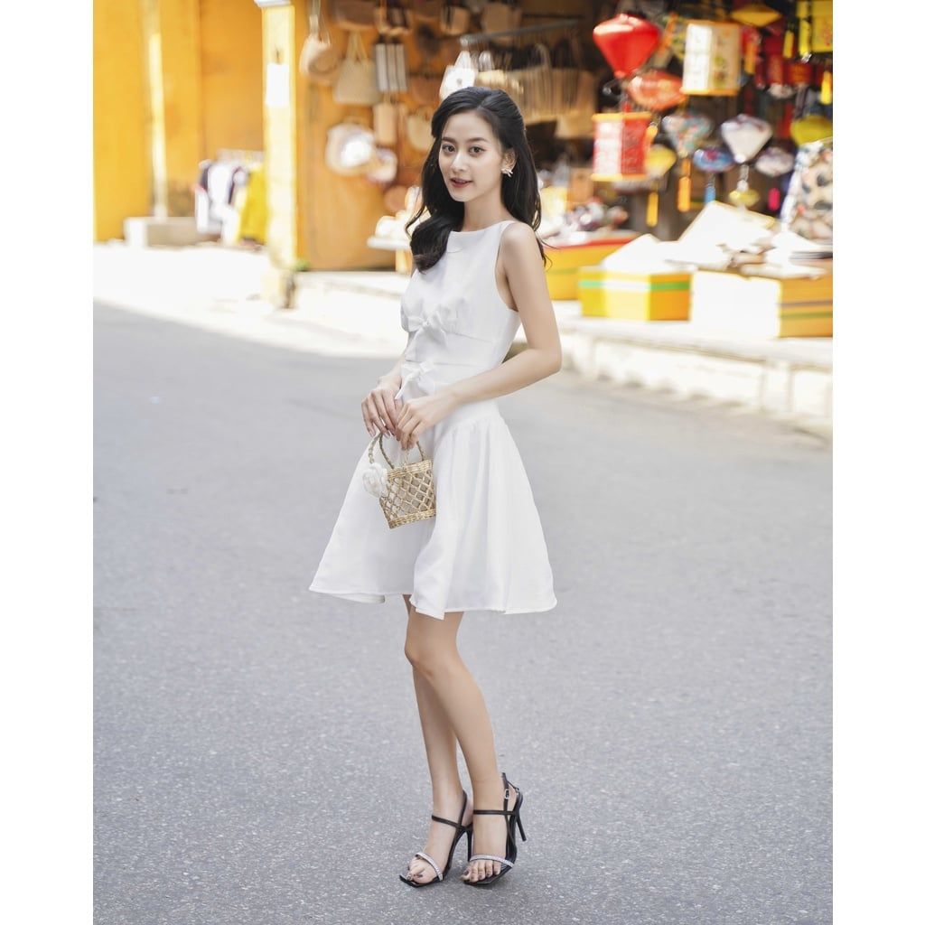 Đầm nữ thiết kế tôn dáng form xòe HANNI DRESS - GOÛT DE JUN