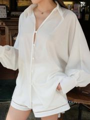 Áo Sơ Mi Nữ ELLIOS Phối Cúc Nữ Tính GOÛT DE JUN