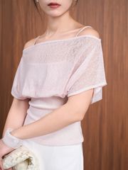 Áo Nữ JAEHAK Trễ Vai Nữ Tính Ôm Body Thời Trang GOUT DE JUN