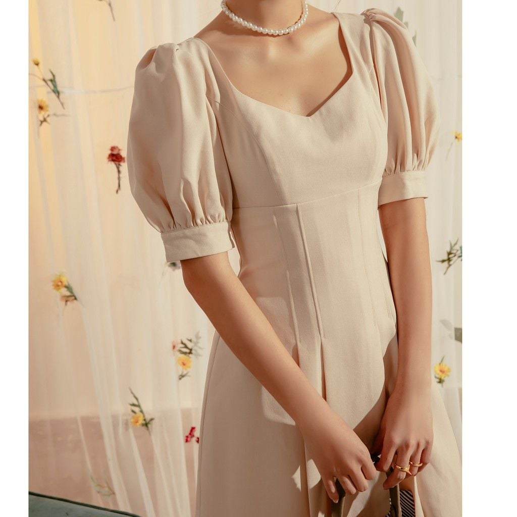[Mã LT50 giảm 50k đơn 250k] Đầm công sở, đi dạo thanh lịch | Goût De Jun | Mikko Dress