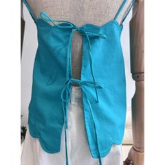 GOÛT DE JUN - Áo nữ Hai Dây gợn sóng cột nơ lưng - Jola Top
