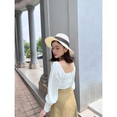 GOÛT DE JUN - Áo Croptop tay dài - HELYN TOP