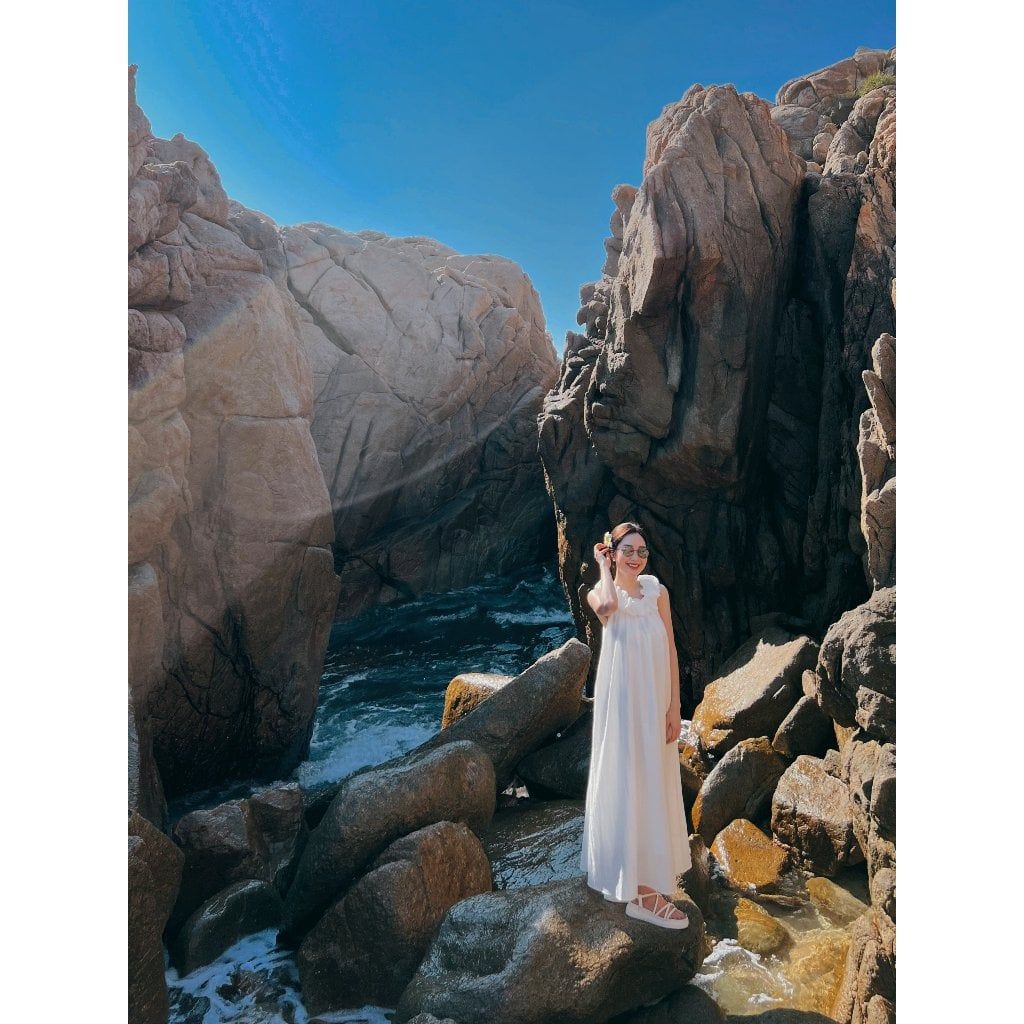Đầm Maxi Nữ Đi Biển Dáng Xòe - MISOUL DRESS - GOÛT DE JUN