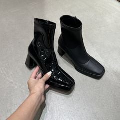 Boot Da Bóng Khóa Bên Hông Gót Vương 7p fullbox - Goût De Jun