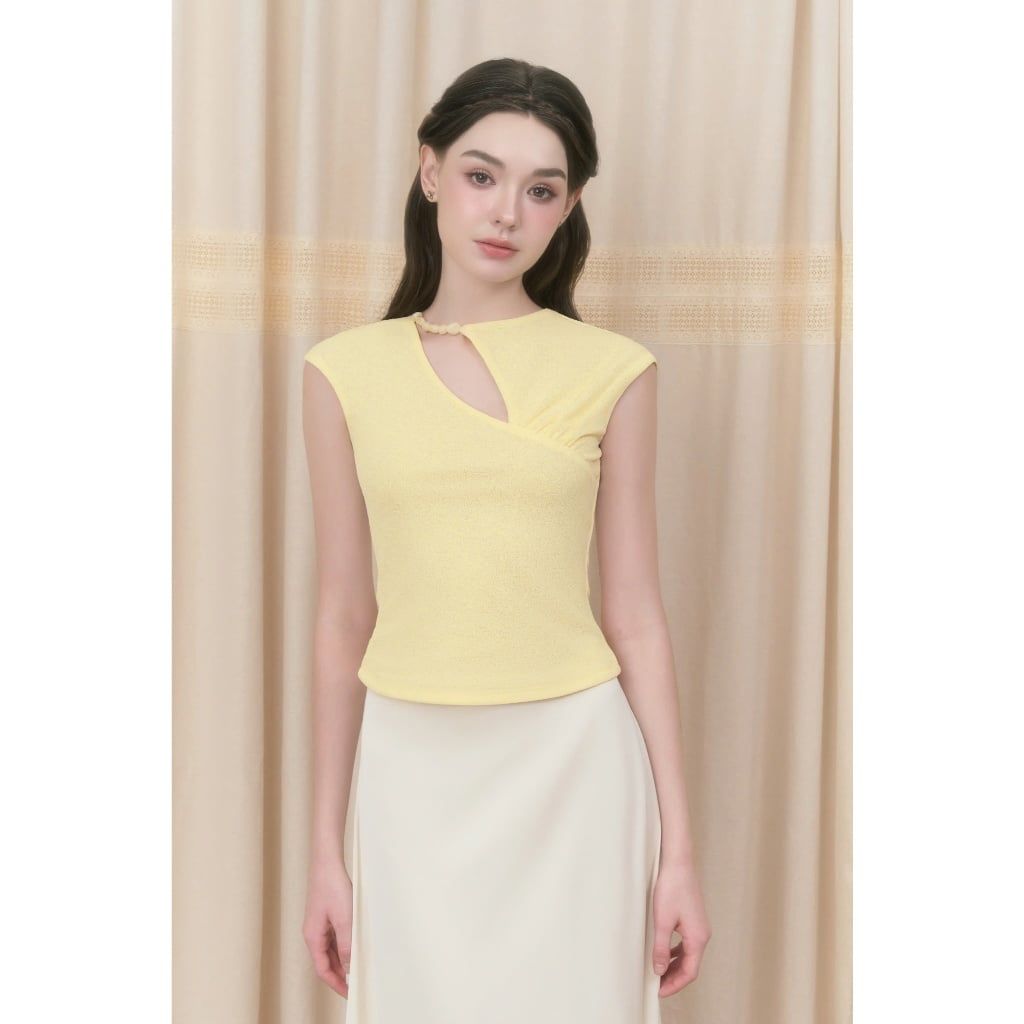 Áo Nữ SHAKE Sát Nách Cut Out Lạ Mắt Đi Làm, Đi Chơi GOUT DE JUN